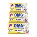 OMO - Liquid laundry detergent in 3 in 1 capsules Yes for Tahiti - 87 washes - Monoi - sparkling cleanliness & long-lasting fragrance
