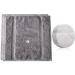 Ear Candling Treatment Towels with 10 Protective Discs - Set of 2 | Ear Candles Not Included - Buy Online on GoSupps.com