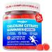 90 Count Calcium Citrate Gummies 1200 mg with Vitamin D3, K2, Magnesium & Zinc, High Absorption Calcium Supplements for Women & Men for B0ne, Muscle & Immune Support, Sugar Free, Mixed Berry Flavor 90 Count (Pack of 1)
