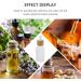 Refillable Glass Perfume Bottle Set - 4 Eco-Friendly Bamboo Lid Containers for Travel & Cosmetics | Essence Beings - Buy Online on GoSupps.com