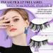 Buy False Eyelashes P02 B & Q - 10 Pairs Cat Eye Fluffy Cluster Lashes | Natural DIY Lash Extensions - Buy Online on GoSupps.com