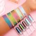 ecofavor Multichrome Metallic Liquid Eyeshadow - High Pigmented & Long Lasting Sparkle in Color Shift Violet Blue Teal Green - 10ml - Buy Online on GoSupps.com