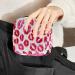 Menstrual Pad Bag with Zipper | Stylish Tampon Pouch for Women & Girls | Lips Prints Collection - Buy Online on GoSupps.com