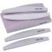 25 Pieces Professional Double Sided 100/180 Grits Nail Files and Buffers - Manicure Tool for Acrylic Nails - Pack of 1 - Buy Online on GoSupps.com