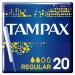 Tampon with cardboard applicator regular 20 pieces