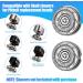bssmmai Replacement Head Suitable for Sake Shaver Pitbull Electric Shaver 4 Pieces Spare Heads Compatible with Skull Shaver Pitbull Electric Shaver Replacement Blades for Bald - Buy Online on GoSupps.com