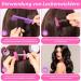 VEVOQIM 49PCS Hair Rollers with Clips Hair Roller with 4 Sizes 64mm 44mm 33mm 25mm Large Hair Roller with 24PCS Clips and Bags Hair Rollers for Long Medium Short Volume Bangs Hair - Buy Online on GoSupps.com
