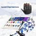 Zando Waterproof Snow Gloves for Kids and Adults - Rosy Red, 9-13 Years Old - Buy Online on GoSupps.com