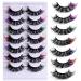 Shop Colorful False Eyelashes | Dreamy Eyes for Every Occasion | International Shipping Available - Buy Online on GoSupps.com