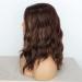 Buy Porsmeer Brown Blonde Curly Bob Synthetic Wig for Women | Natural Afro Middle Part Wig for Parties & Costumes - Buy Online on GoSupps.com