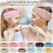Zhehao 12 Pcs Microfiber Spa Headbands - Elastic Makeup Headbands for Women Girls - Ideal for Face Washing, Skincare, Shower, Yoga - 12 Colors - Buy Online on GoSupps.com