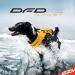 Ezydog Premium Dog Life Jacket - DFD X2 Canine Vest for Small Medium & Large Dogs - Blue L - Ideal Rescue Vest with Handle - Buy Online on GoSupps.com