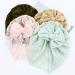 Cinaci 6-Piece Cute Baby Turban Hats with Bow - Soft Stretchy Nursery Caps for Girls Newborn Infants Toddlers - Buy Online on GoSupps.com