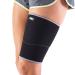 Black Mountain Products Extra Thick Warming Thigh Brace/Thigh Compression Sleeve Black Medium
