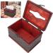Verdant Touch Retro Wooden Tissue Box - Decorative Paper Towel Storage for Home & Hotel | Ideal for Massage Shafts - Buy Online on GoSupps.com