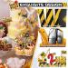 48 Pcs Construction 2nd Birthday Cupcake Toppers Decorations - Buy Online on GoSupps.com