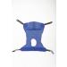 Invacare Full Body Sling with Commode Opening for Patient Lifts, Medium, Polyester, R114,Binding Purple, Body Blue Medium Full Body w/ Commode - Mesh
