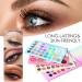 Eyeshadow Palette Highly Pigmented Eye Makeup Palette 121-Colors Ultra Pigmented Powder Bright Vibrant Colors Shades Cosmetics Set for Women/v - Buy Online on GoSupps.com