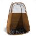 Spray Tan Tent (Bronze) The Best Bigger Than Others Folds Easily in 30 Seconds and Has NO Logo On Tent Itself! Professional Sunless Tanning Pop-Up Spraying Booth for Airbrush Art Makeup & Painting