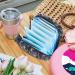 Portable Women's Bandages with Owl Feathers - Stylish Storage Bag for Menstrual Pads | Ideal for Teens & Women - Buy Online on GoSupps.com