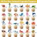 48pcs Ocean Sea Animal Cupcake Toppers - Buy Online on GoSupps.com