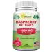 All Natural Raspberry Ketones 1000mg - 180 Capsules - Weight Loss Supplement, Max Strength Plus Appetite Suppressant Diet Pills, Premium Lean Health Powder to Boost Pure Energy & Metabolism