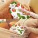 Naanle 2L Red Strawberries Flower Hot Water Bottle - Transparent Cover for Bed Hand & Feet Pain Relief | Heat & Cold Therapy - Buy Online on GoSupps.com
