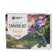Mountain Set Soapstone Sculpture DIY Arts Crafts Kit for Kids & Adults | STUDIOSTONE CREATIVE - Buy Online on GoSupps.com