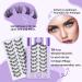Buy P08 Cat Eye False Eyelashes - 10 Pairs Fluffy Cluster Lashes for Natural Extensions | International Shipping - Buy Online on GoSupps.com