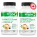 Renew Actives Organic Ashwagandha Capsules + Black Pepper for Maximum Absorption Used in Ayurveda for Sleep Aid Memory Energy & Overall Wellness Non-GMO Vegan Gluten-Free 120 Capsules (2pk) 120 Count (Pack of 2) - Buy Online on GoSupps.com