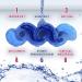 Cillit Bang Blue Wave WC Rinse Ocean Fresh Toilet Cleaner Foam | 3 x 2 Pack for Sparkling Clean Toilets - Buy Online on GoSupps.com
