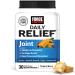 Force Factor Daily Relief Joint Support, Drug-Free Joint Formula with Boswellia, Turmeric, Ginger, Vitamin C and D for Mobility, Flexibility, and Cartilage Health, Tropical Berry, 30 Soft Chews
