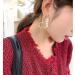 MUAYOUAUM Heart Pearl Earrings A2143 for Women and Girls - Elegant and Stylish Accessory - Buy Online on GoSupps.com