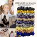 60PCS Satin Silk Hair Scrunchies Set - Elastic Ponytail Holders in 60 Colors - Buy Online on GoSupps.com