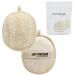 LUFF YOUR SKIN Natural Loofah Sponge - Made with 100% Egyptian All Natural Luffa Sponges - Bath Sponges for Shower for Men & Women - Loofah Exfoliating Body Scrubber & Dead Skin Remover - Pack of 2