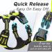 Buy Eagloo Medium Dog Harness - Adjustable Durable Anti- Pull with Reflex Strips for Walking & Jogging - Green M (1 Pack) - International Shipping Available - Buy Online on GoSupps.com