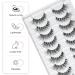Buy Bemi Wispy 100% Handmade False Eyelashes - Luxurious Cat Eye Look 10 Pairs for Everyday & Wedding Use - Buy Online on GoSupps.com