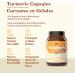 Organic Turmeric Capsules - 600mg Pure Curcumin Root Powder Supplement for Gallbladder & Liver Support - 100 Capsules - Buy Online on GoSupps.com