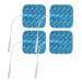 VITEC 4 Patches with Electrodes 5x5 cm - Adhesive Electrodes for TENS & EMS Trainer Devices VITEC 4 Pads