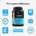 Legion Casein+ Vanilla Pure Micellar Casein Protein Powder - Non-GMO Grass Fed, Natural Flavors, Stevia, Low Carb, Keto Friendly - 2lb - Slow Release Muscle Recovery Drink - Buy Online on GoSupps.com
