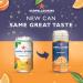San Pellegrino Italian Tastefully Light Sparkling Orange Canned Soft Drink 12 x 330ml | 64k Cals per Can & Tastefully Light Sparkling Grapefruit Canned Soft Drink 12 x 330ml | 70 kCals per Can - Buy Online on GoSupps.com