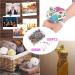 104PCS Pin Cushion Sewing Kit with Wrist Strap + 100 Straight Pins | Magnetic Needle Pad | Pocket Measuring Sewing Tools for DIY - Buy Online on GoSupps.com