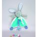 Buy BABY NAT Plush Toy Rabbit Pupi - Blue Pacifier Holder | Soft & Safe for Babies - Buy Online on GoSupps.com