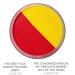 Buy Blue Squid Pro Schminke Red & Yellow Split Face Paint - 30g for Adults & Kids | Perfect for Carnival & SFX Makeup - Buy Online on GoSupps.com