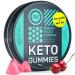Keto Candy Collagen Gummies with MCT Oil - Wild Fuel Pre Workout Energy Chews - Physical and Mental Energy and Focus Low Carb Keto Gummies - 60 Cherry Flavor Healthy Candy Gummies Running Chews