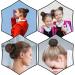 Invisible Ballet Hair Bun Cover Set - 8 Pieces for Girls and Women - Buy Online on GoSupps.com