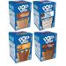 Pop Tarts Variety, Brown Sugar Cinnamon, Cookies & Creme, Smores, and Chocolate Fudge, 13.5 Ounce (Pack of 4) - with Two MYD Lollipops