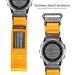 Durable Nylon Bracelet for Garmin - Compatible with F nix Forerunner Vivoactive Approach Marq Quatix D2 Series - 26mm Orange Sport Band for Men (7.2 to 8.2 inches) - Buy Online on GoSupps.com
