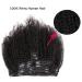 Saga Queen Afro Kinky Curly Clip In Hair Extensions 14 Natural Black - Brazilian Virgin Human Hair - Buy Online on GoSupps.com