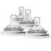 Philips Avent Natural Baby Bottle Fast Flow Nipple 6M+ Flow 4 SCF654/43 (Pack of 4)